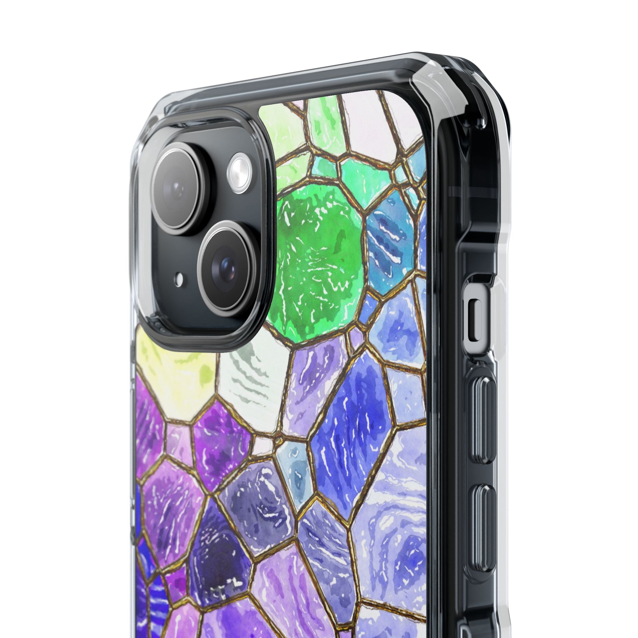 Colorful Glass Mosaic iPhone Case - Impact