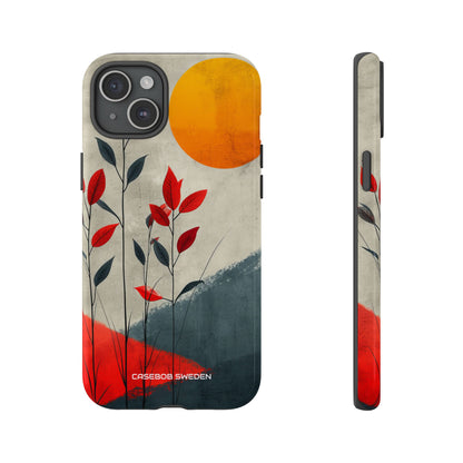 Gray Sunscape - Tough iPhone 15 Phone Case