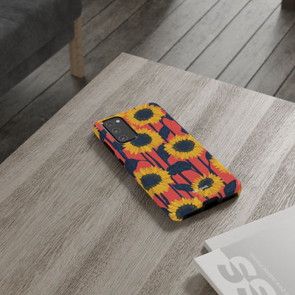 Vibrant Sunflower Rhythm - Samsung Case