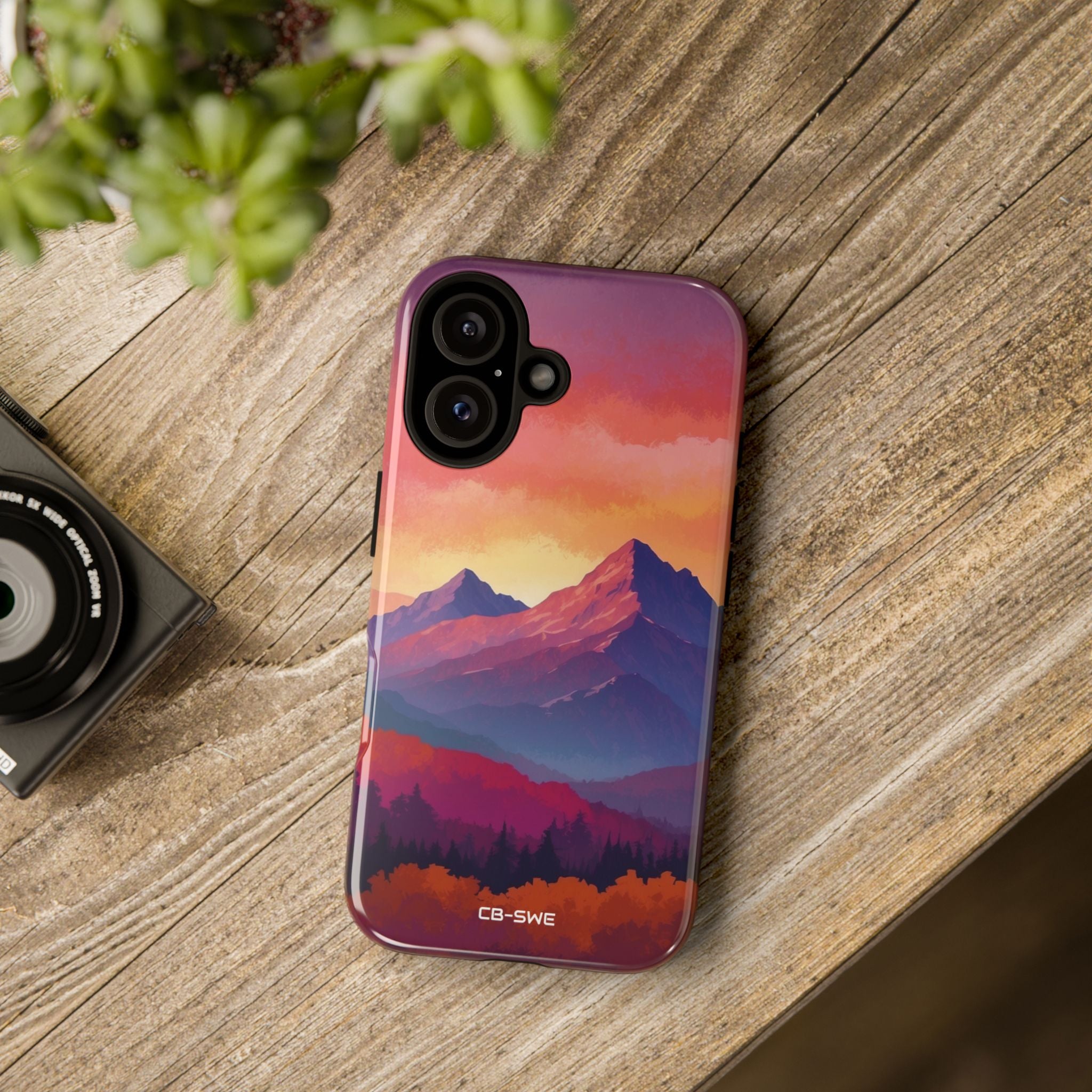 Mountain Peaks Rise - iPhone Case