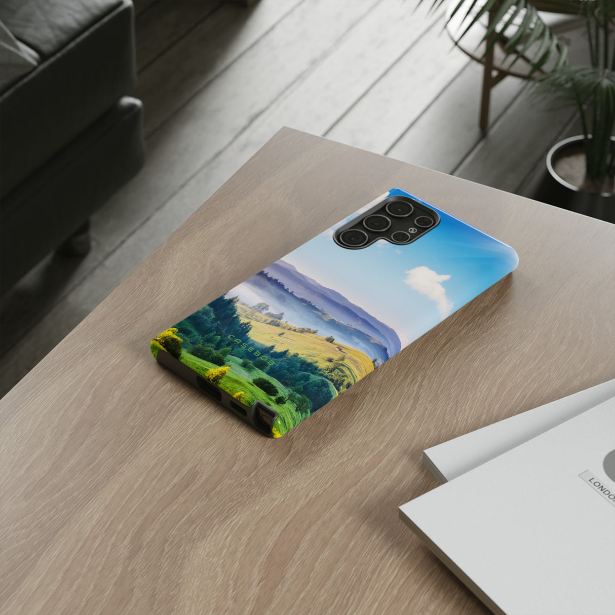 Mountain Sunny Day - Protective Phone Case