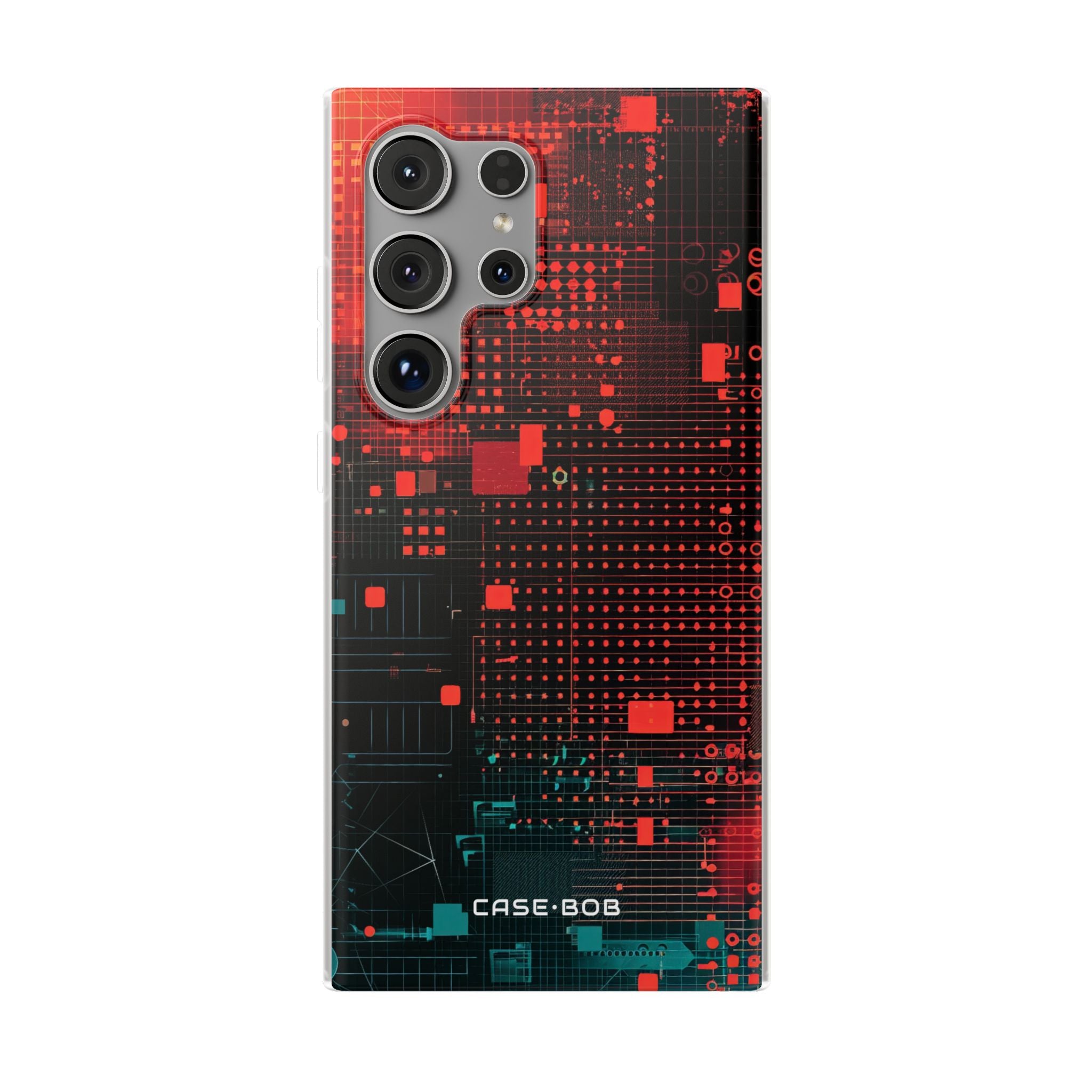 Grid Fusion Samsung S24 Ultra Case - Soft