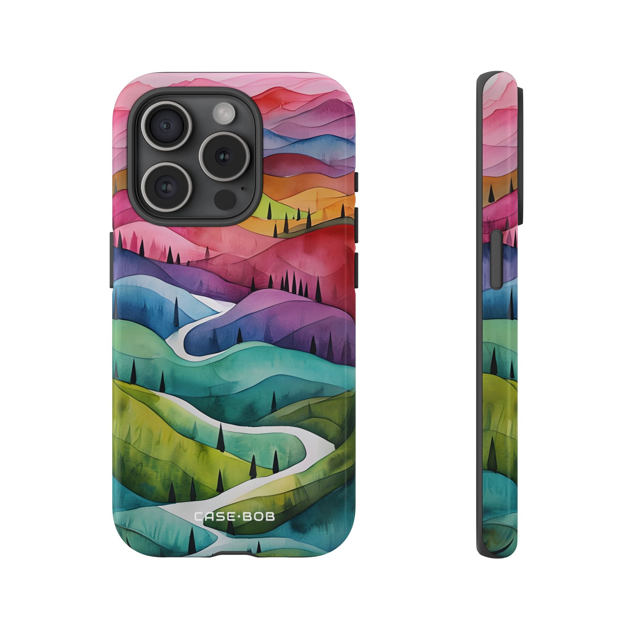 Winding Verdure iPhone 15 Pro Case - Tough