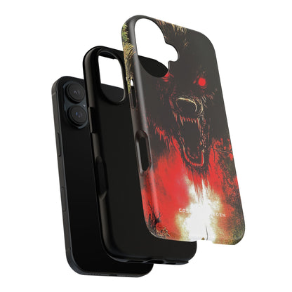 Bloodmoon Wolf's Lament iPhone 16 - Tough Phone Case