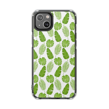 Tropical Leaf Harmony iPhone Case - Impact