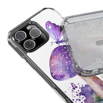 Whimsical Butterfly Perch iPhone Case - Impact