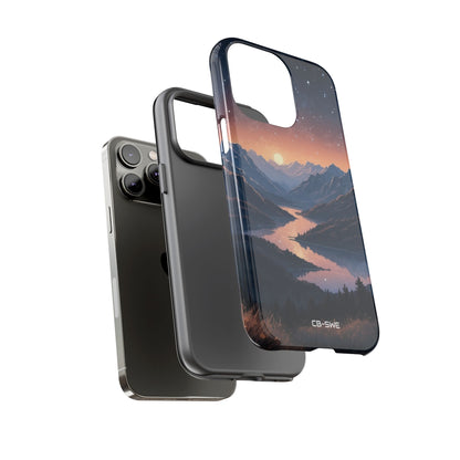 Mountains Embrace Light - iPhone Case