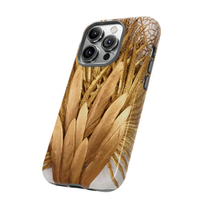 Gold Feather - Protective Phone Case