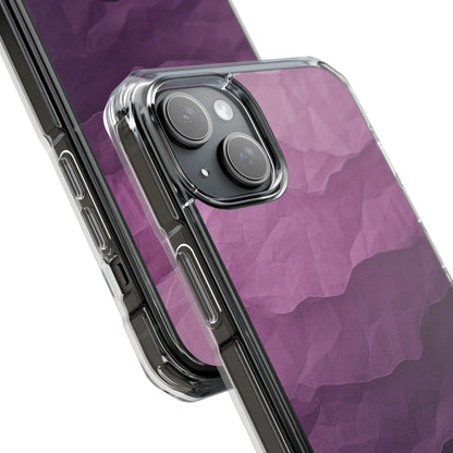 Purple Wave Layers iPhone 15 Plus Case - Impact