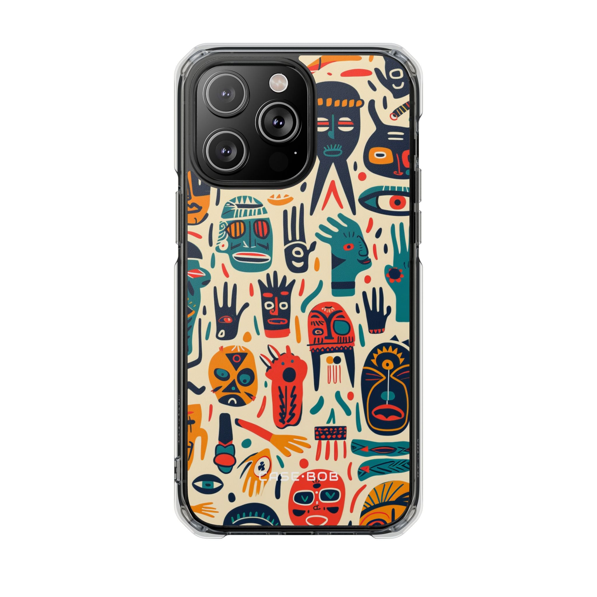 Vivid Faces iPhone 14 Pro Max Case - Impact