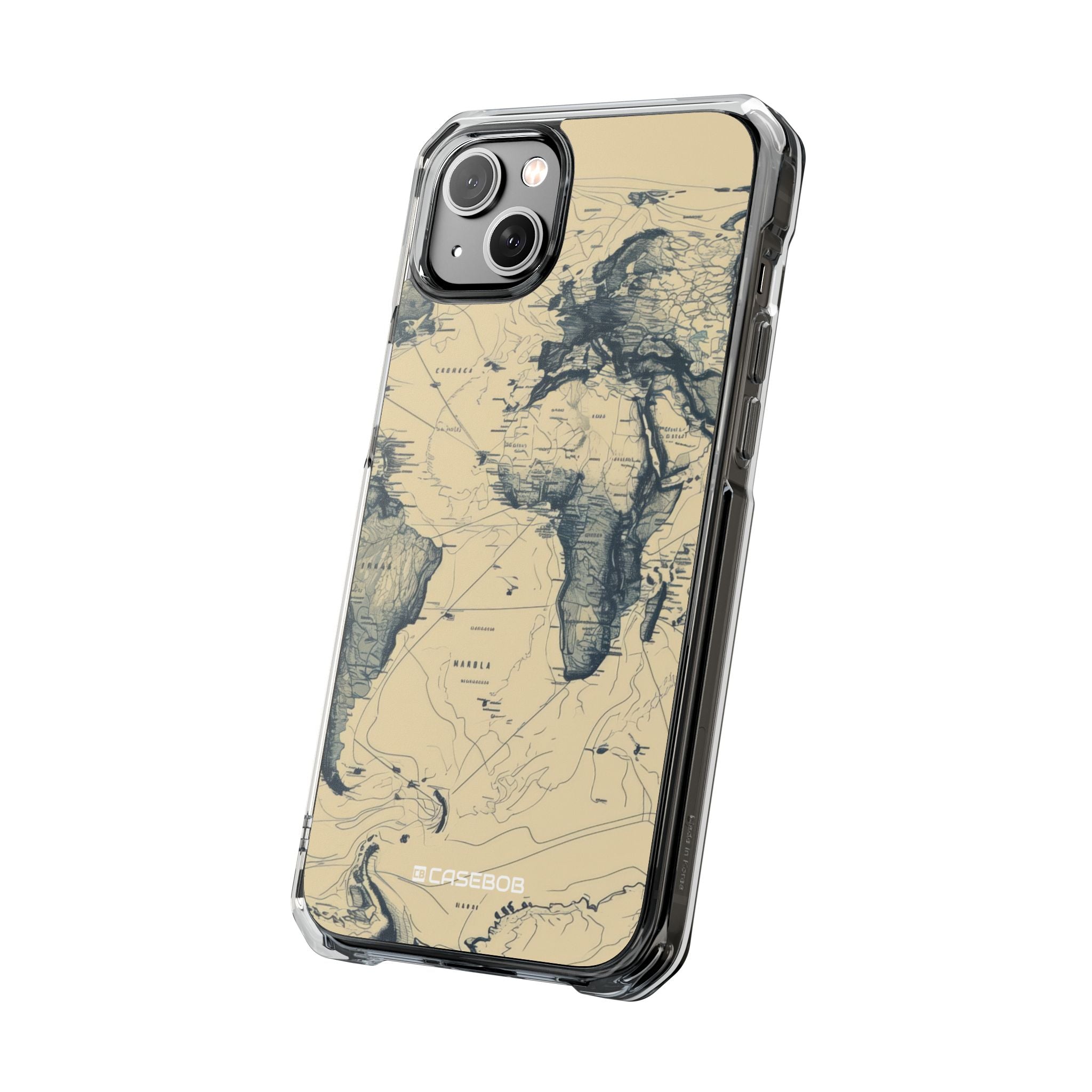 Vintage World Map - Phone Case for iPhone