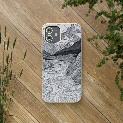 Mountain Tranquility | Biodegradable Phone Case