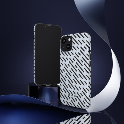 Monochrome Dash - Protective Phone Case