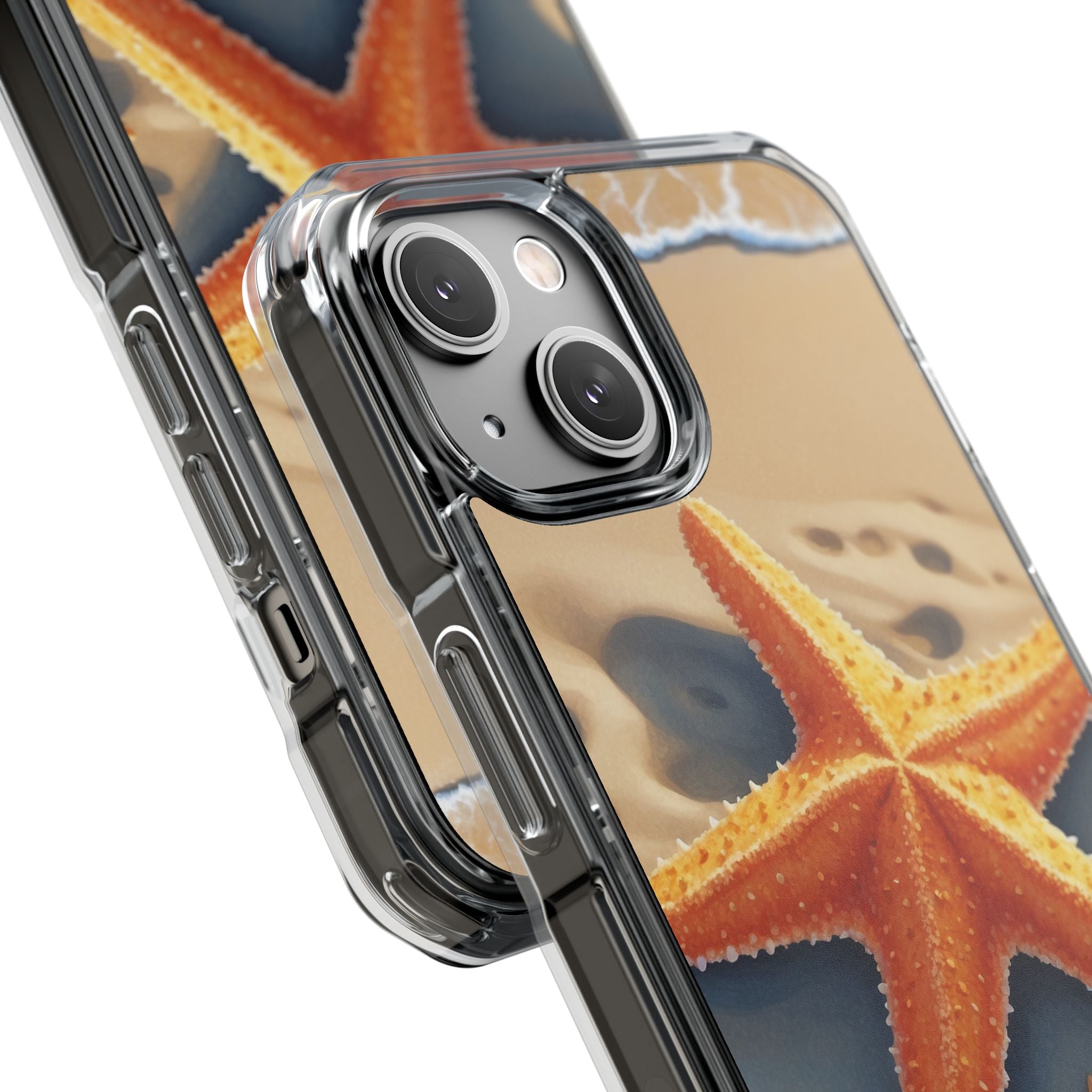 Starfish Rests On Sand iPhone Case - Impact