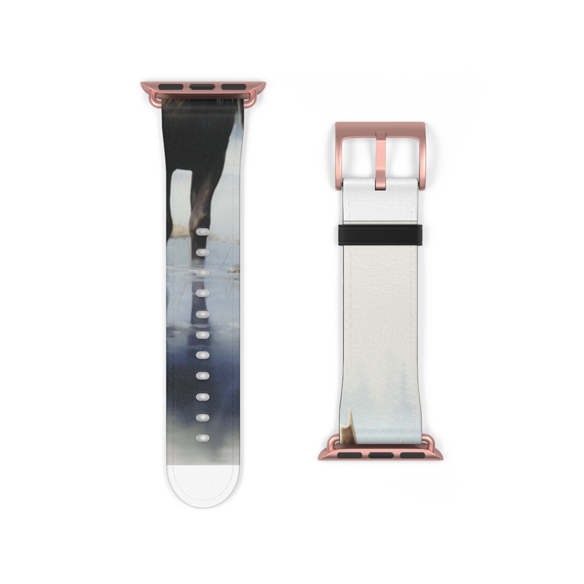 Misty Moose Reflection - Watch Band