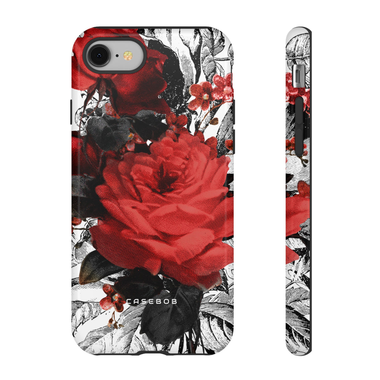 Cheruse Gothic Flower - Protective Phone Case