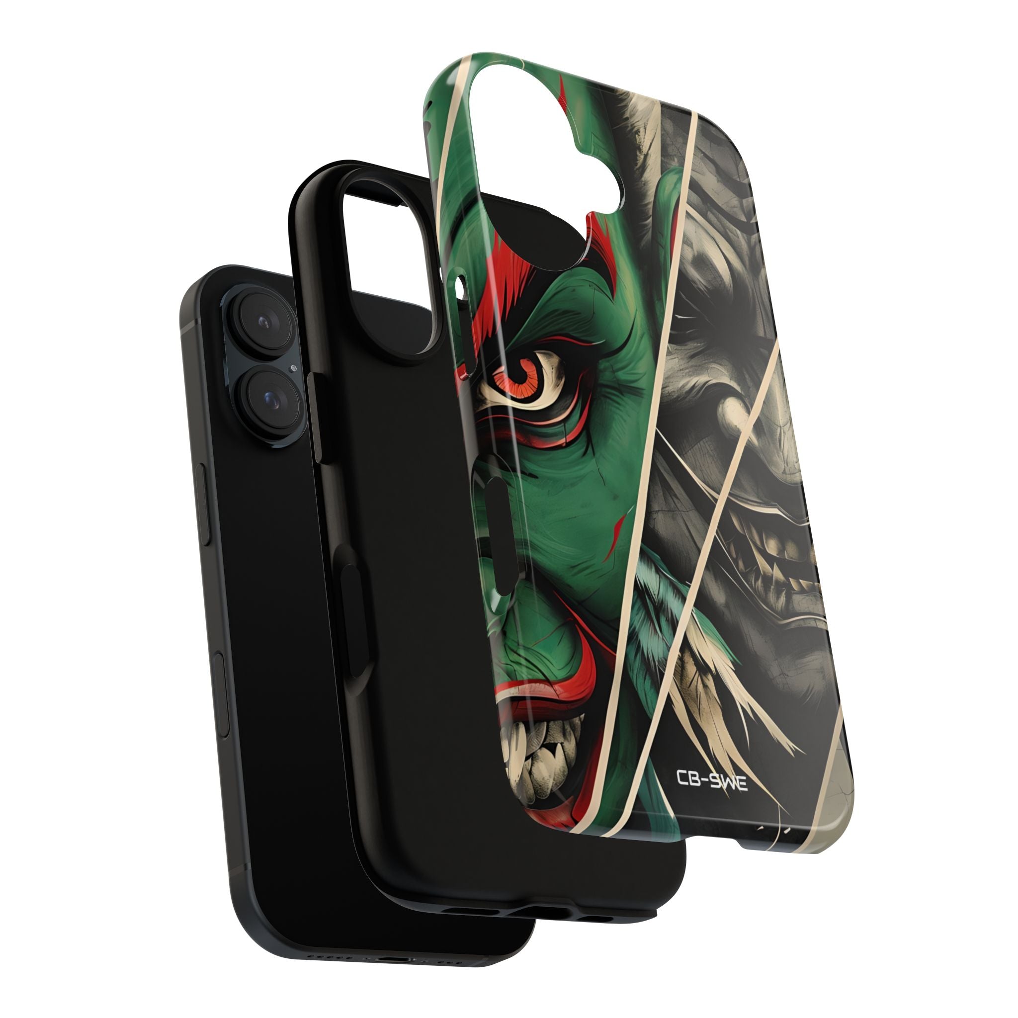 Demonic Panels Clash - iPhone Case