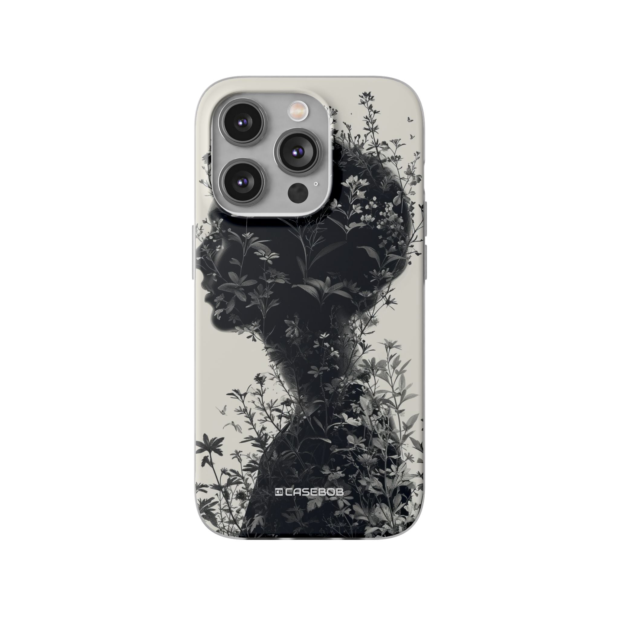 Botanical Silhouette Essence | Flexible Phone Case for iPhone