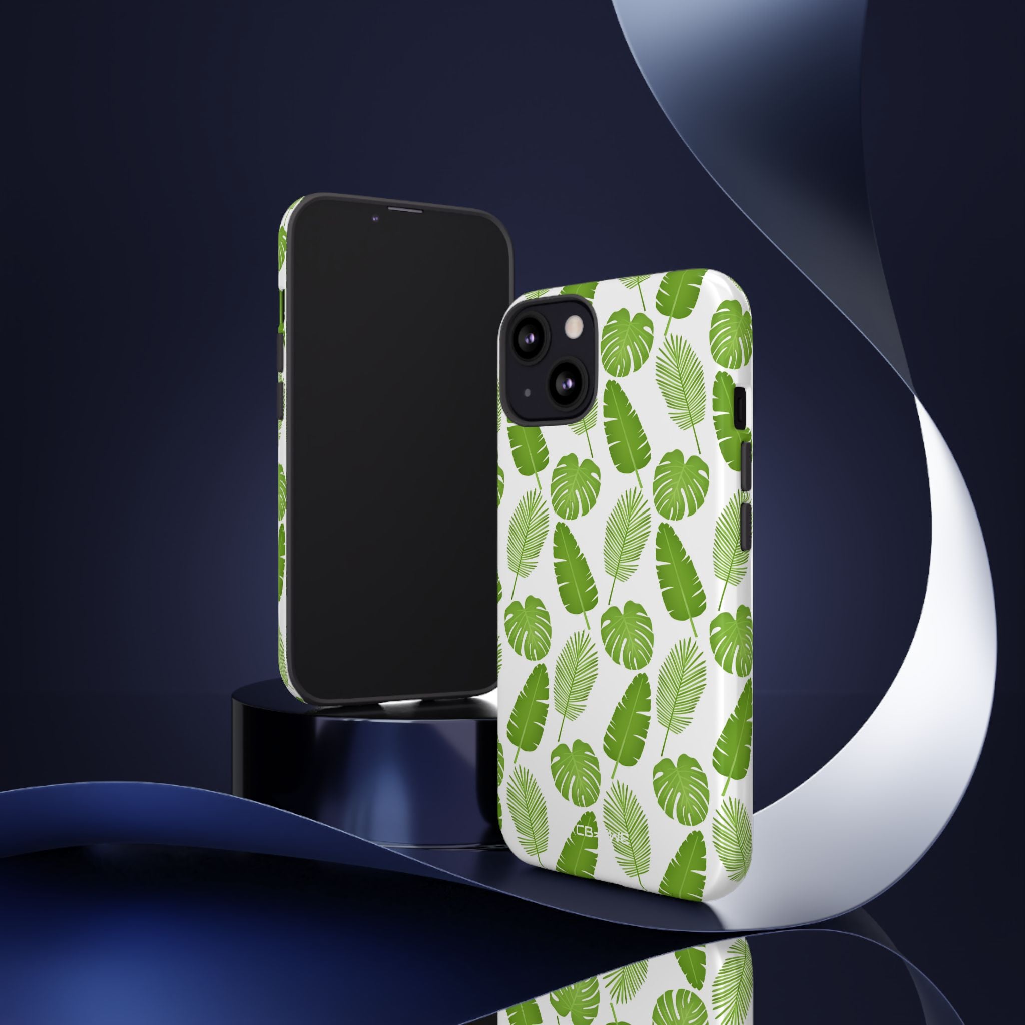 Tropical Leaf Harmony - iPhone Case