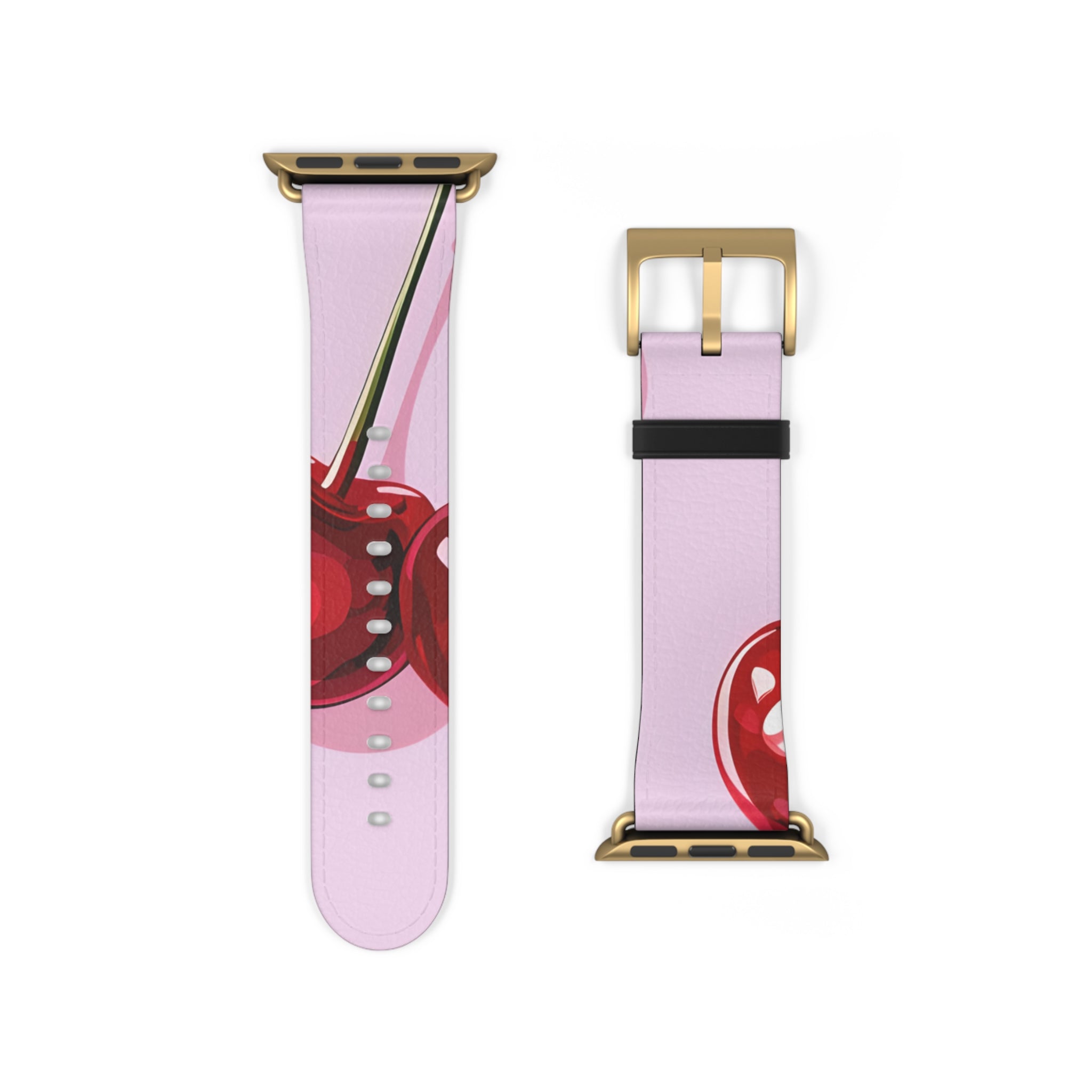 Glossy Cherry Glow - Watch Band