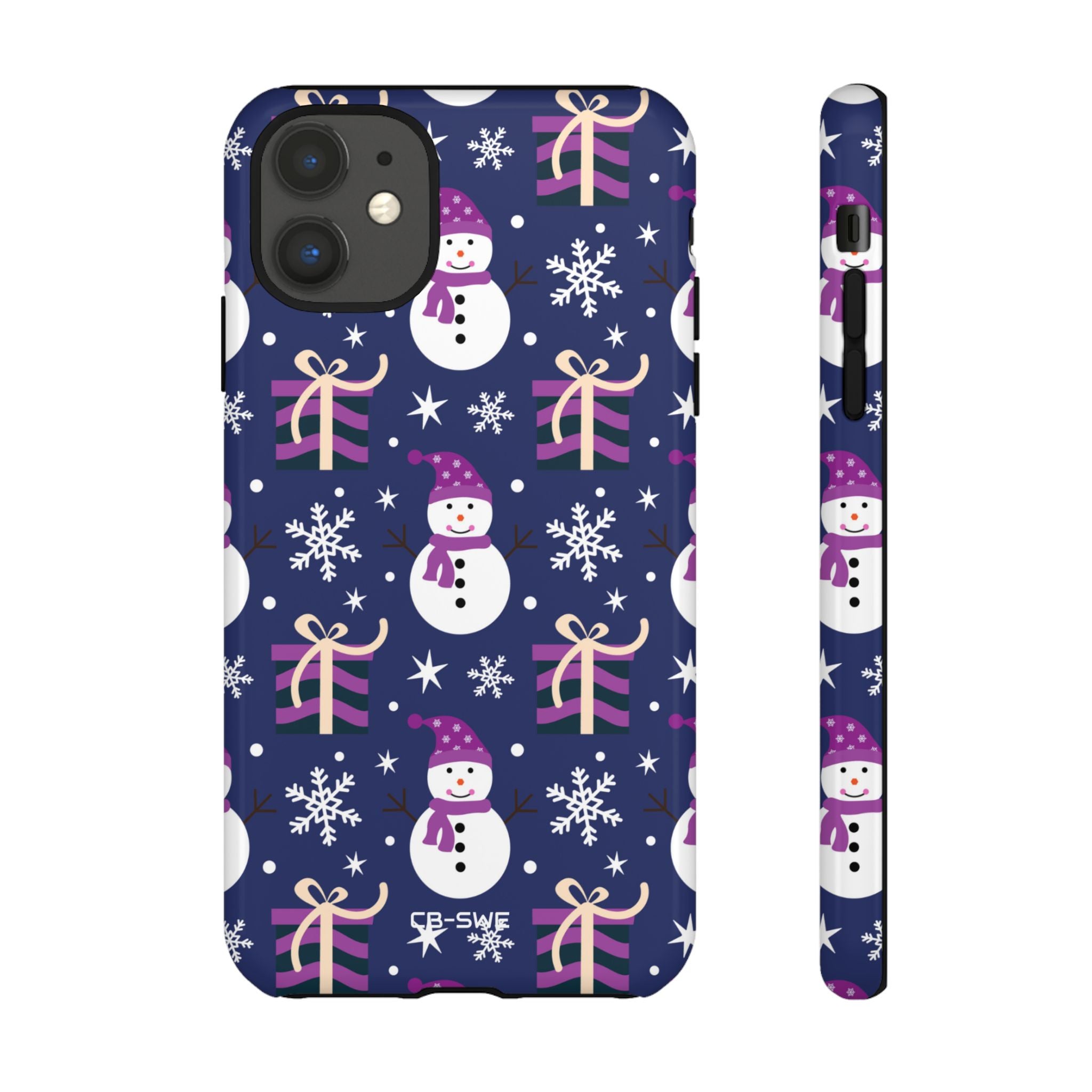 Snowmen Celebrate Joy - iPhone Case