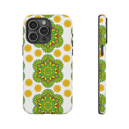 Lime Mandela - Protective Phone Case