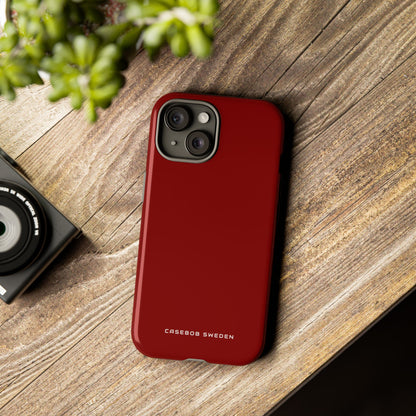 Maroon iPhone 15 - Tough Phone Case