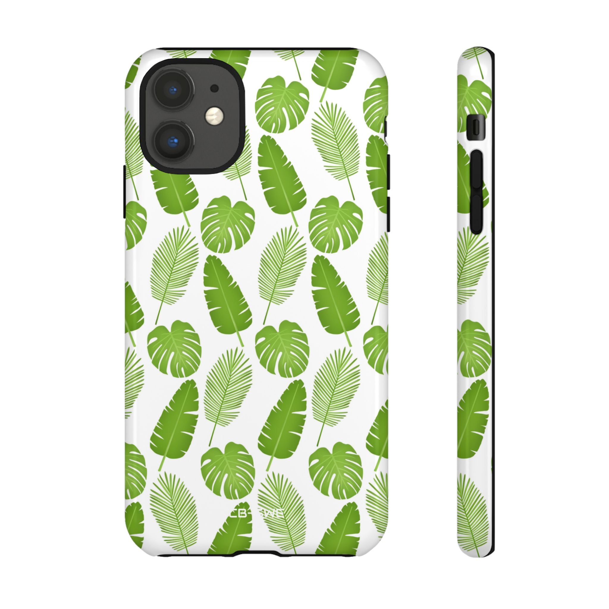 Tropical Leaf Harmony - iPhone Case