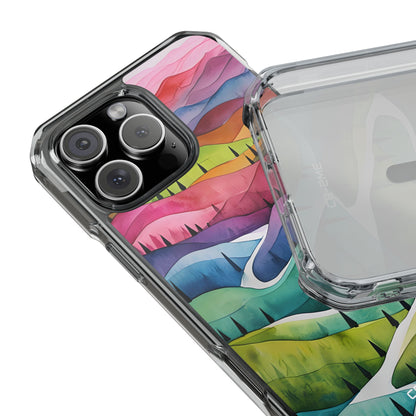 Whimsical Colorful Valleys iPhone Case - Impact