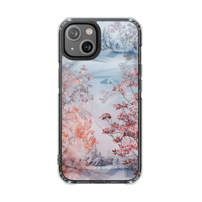 Floral Serenity Case - Clear Impact iPhone 14 Phone Case