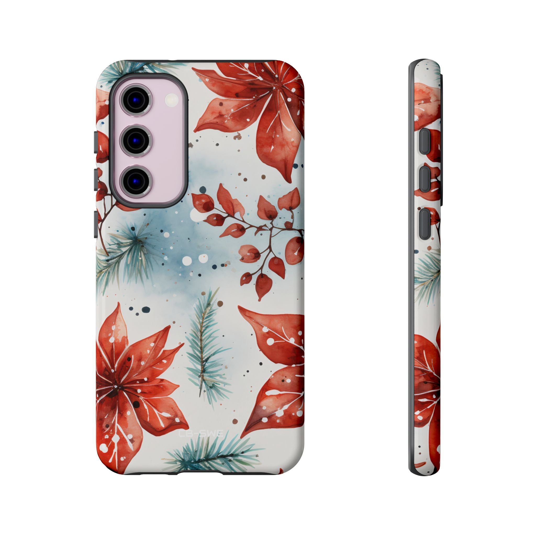 Poinsettias Bloom Bright - Samsung Case