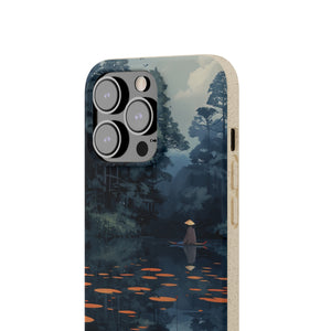 Tranquil Lotus Serenity | Biodegradable Phone Case