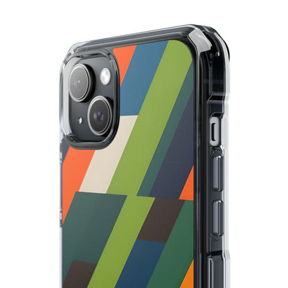 Diagonal Blaze iPhone 15 Plus Case - Impact