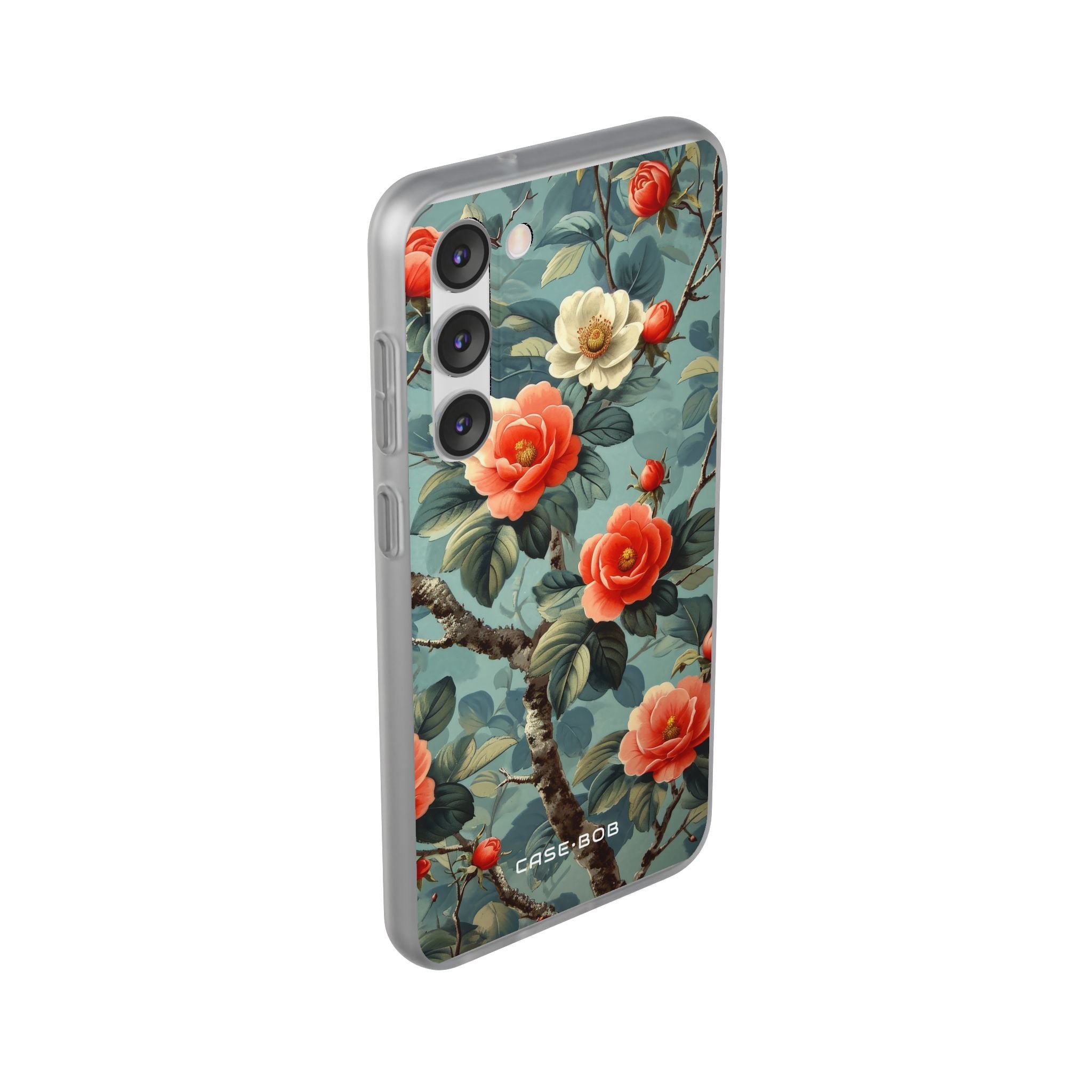 Coral Bloom Samsung S23 Plus Case - Soft