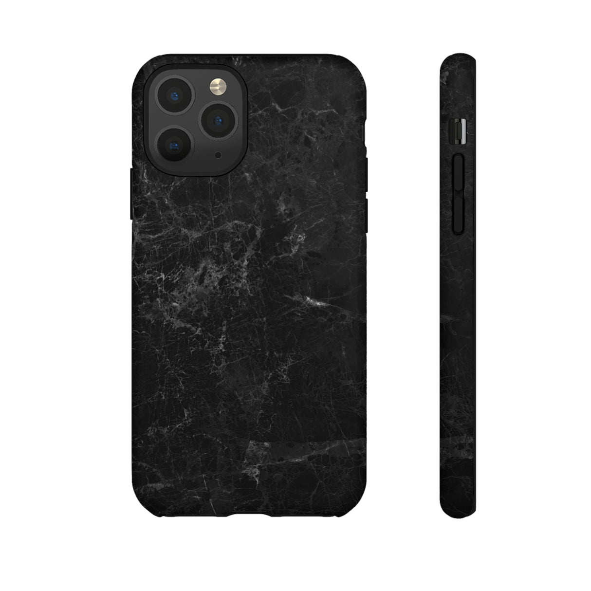 Black Marble - Protective Phone Case