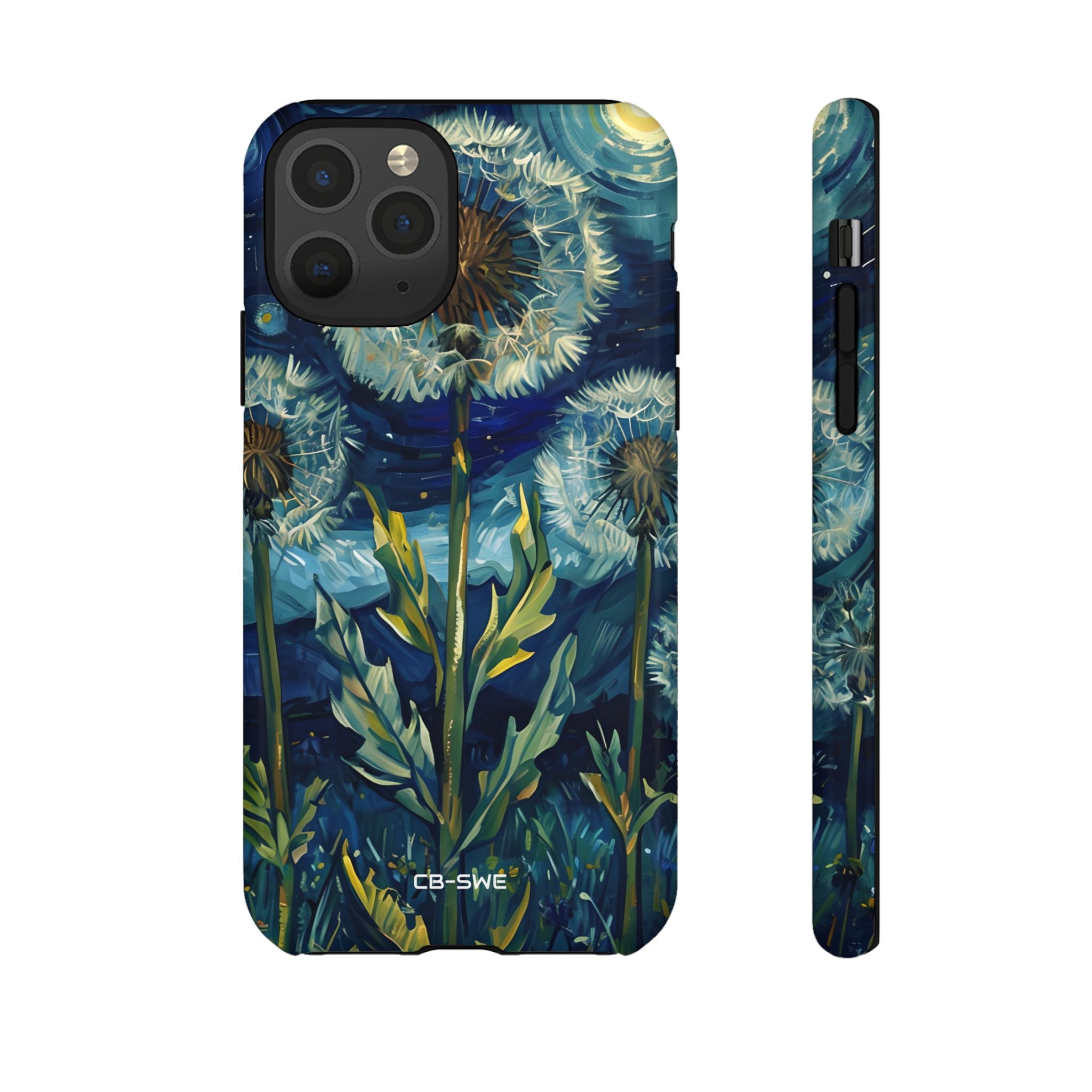 Dandelions Under Starlight - iPhone Case