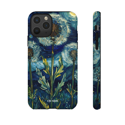 Dandelions Under Starlight - iPhone Case