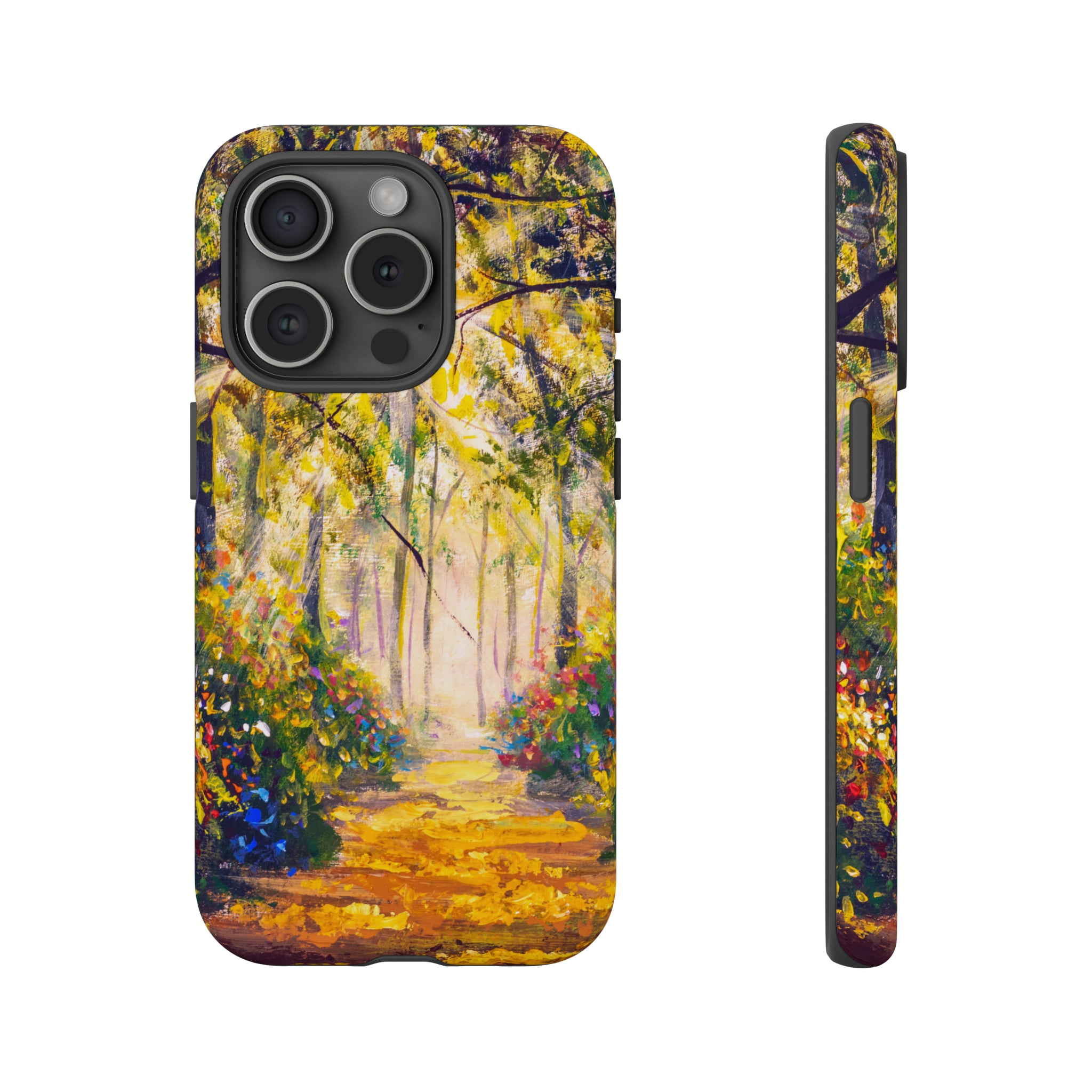 Sunny forest - Protective Phone Case