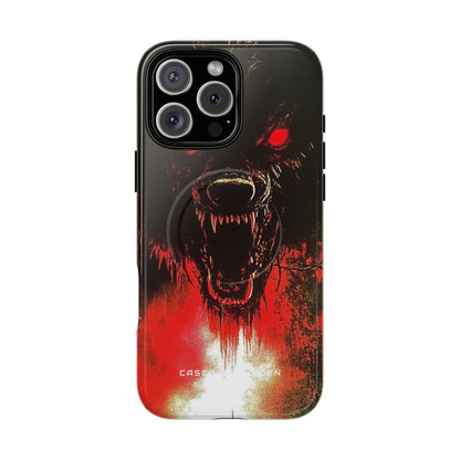 Bloodmoon Wolf's Lament iPhone 16  Tough+ Phone Case