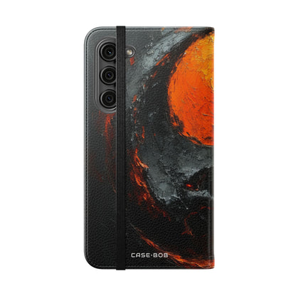 Tulis Yin Yang - Samsung S23+ -lompakkokotelo