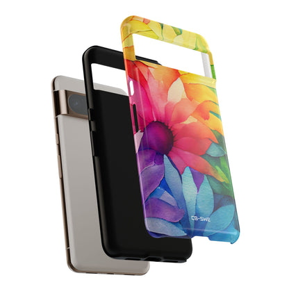 Vibrant Floral Symphony - Google Pixel Case