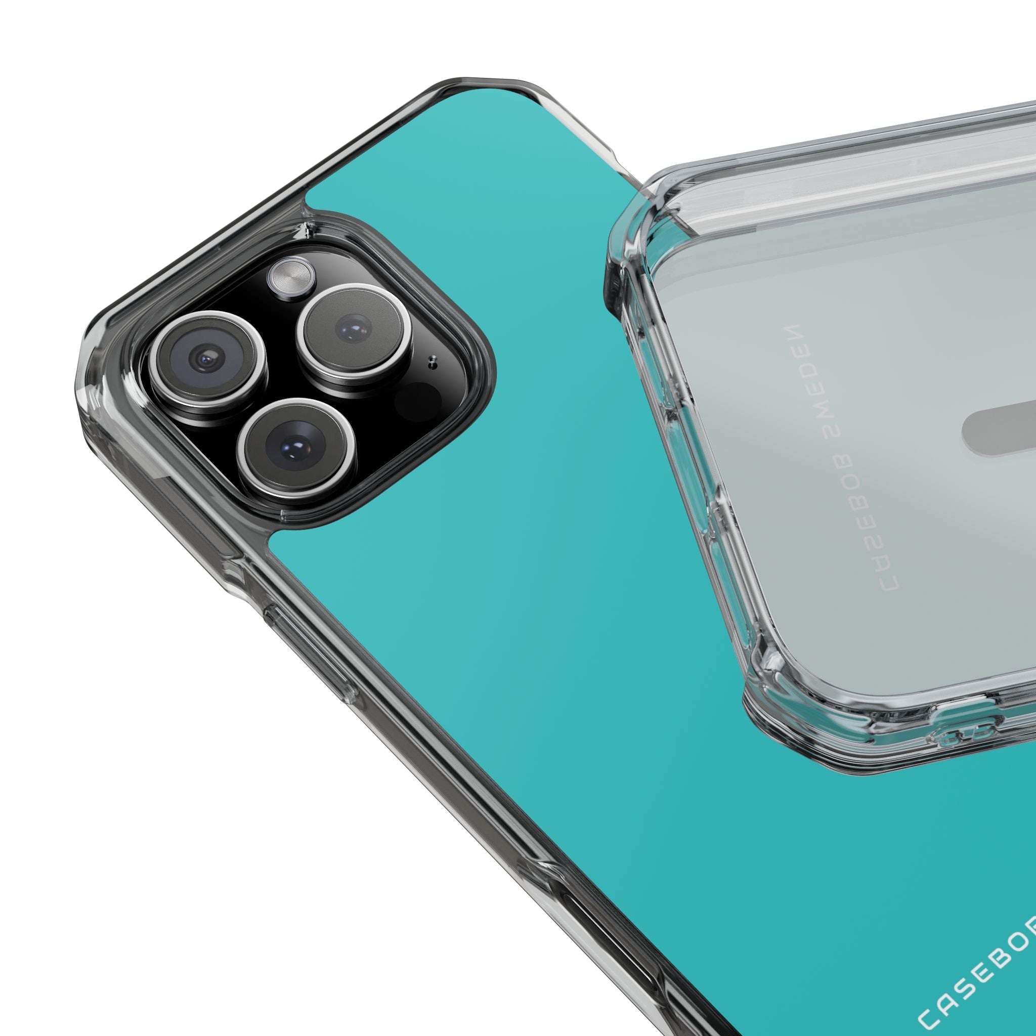 Dark Turquoise iPhone 16 - Clear Impact Phone Case