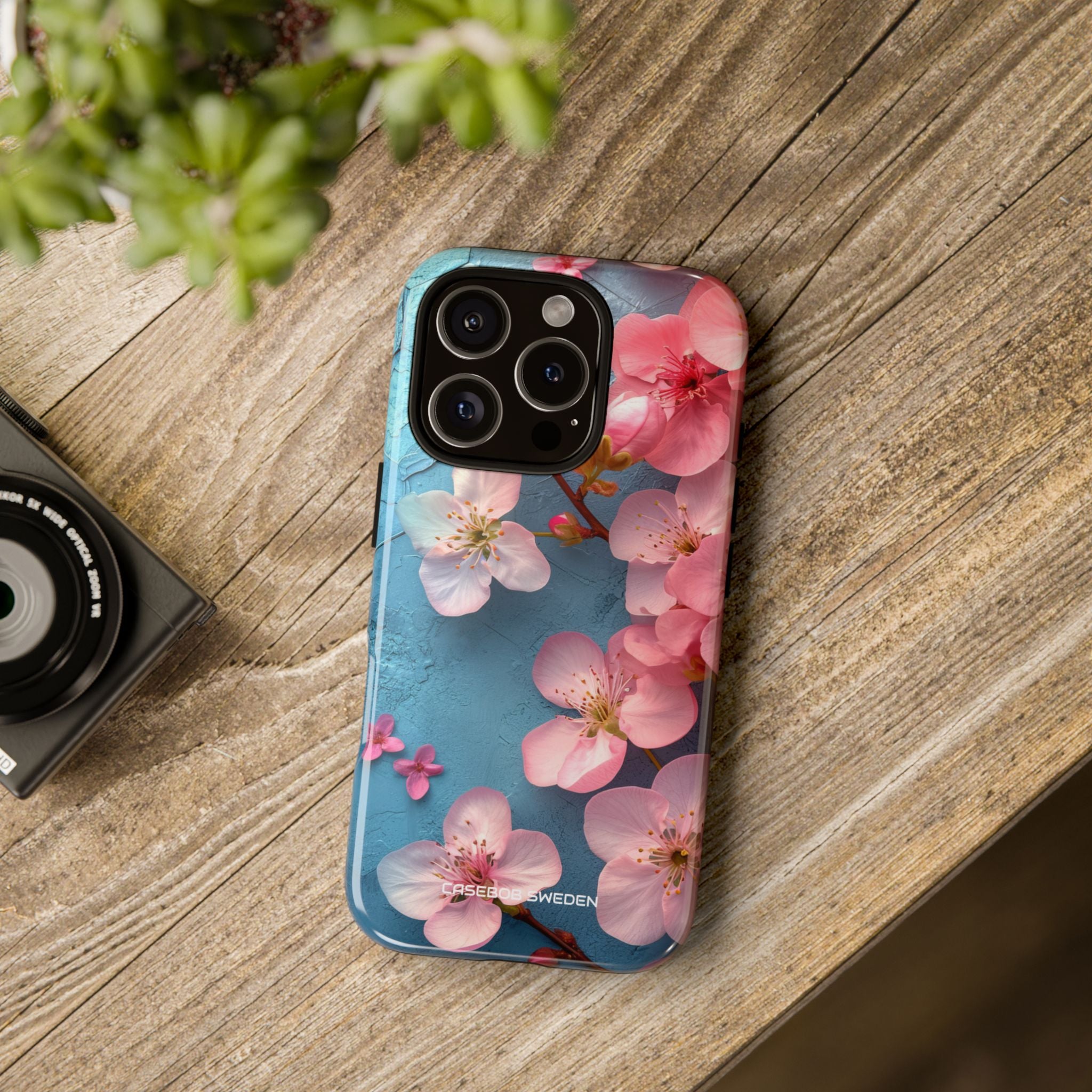 Blossom Serenity Case - Tough iPhone 16 Phone Case