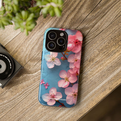 Blossom Serenity Case - Tough iPhone 16 Phone Case