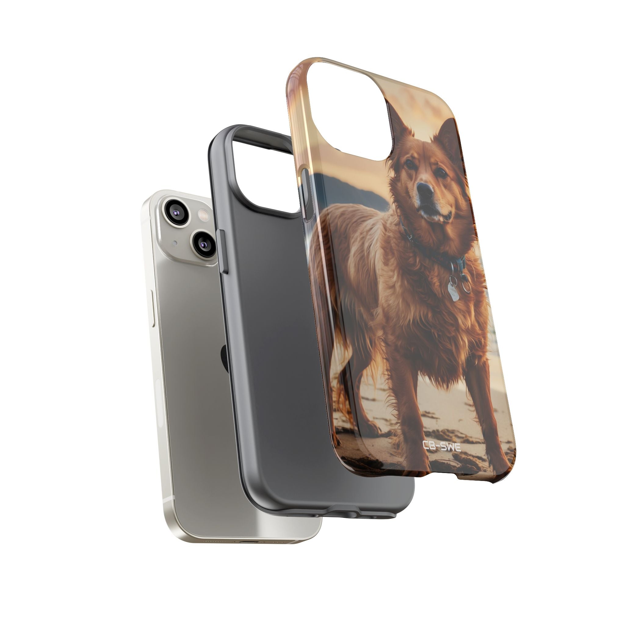 Golden Dog Plays - iPhone Case