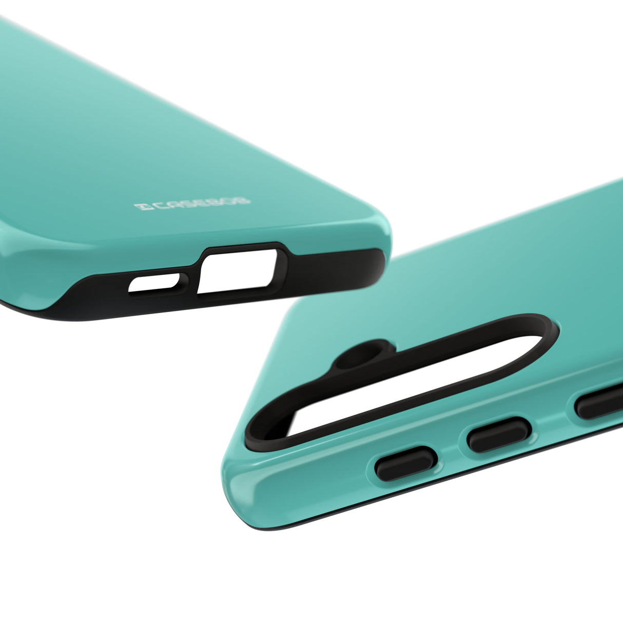 Teal Serenity: Minimalist Design - For Samsung S24