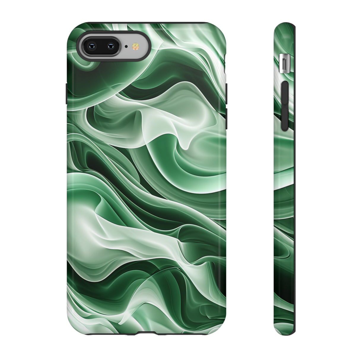 Verdant Wave Elegance - Schutzhülle fürs Telefon