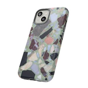 Terrazzo in Green - Protective Phone Case