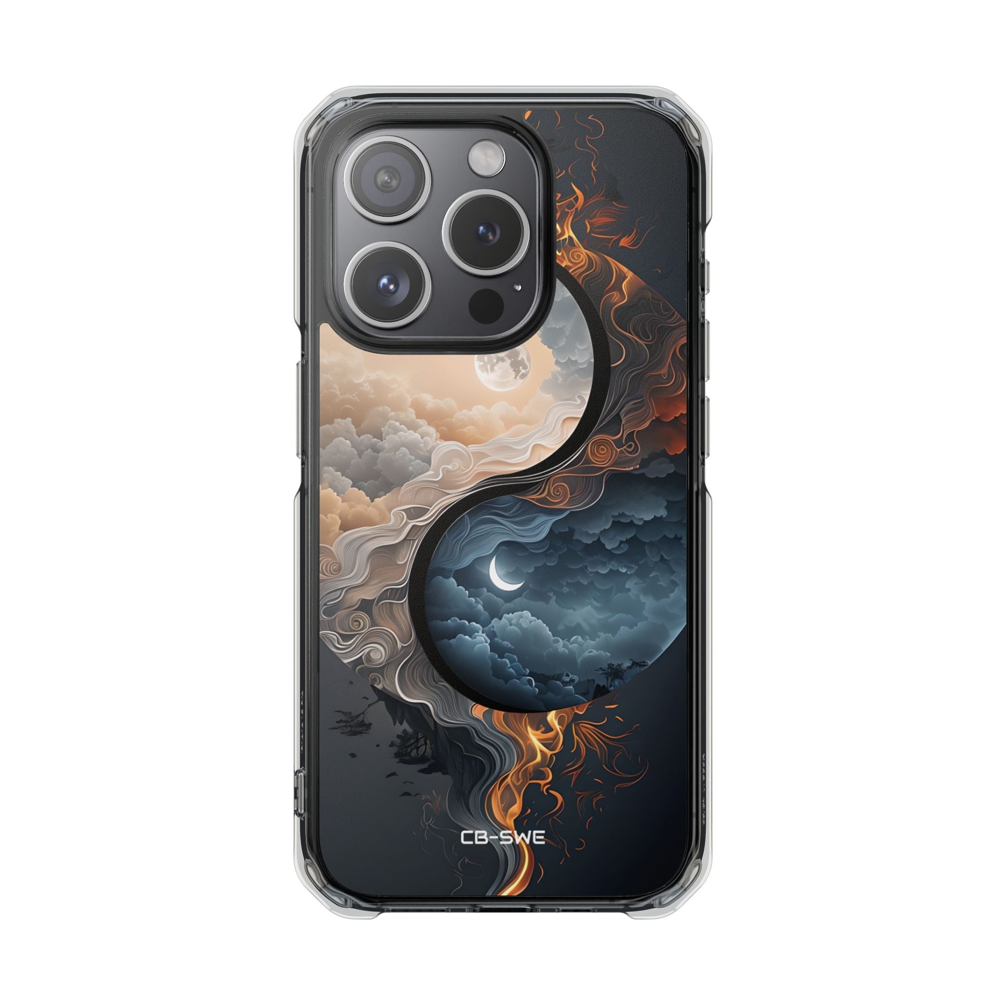 Moonlit Elemental Harmony iPhone Case - Impact