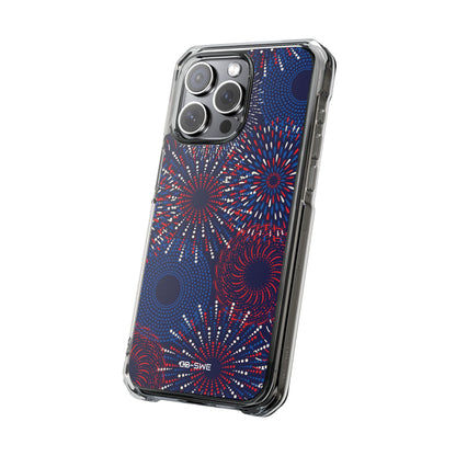 Vibrant Circles Emerge iPhone Case - Impact